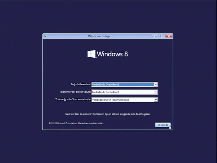 Windows 8 (schoon) installeren-16257927
