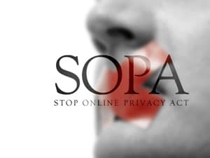 Wikipedia op zwart uit protest SOPA