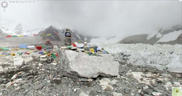 Google Street View bezoekt Mount Everest-16324804