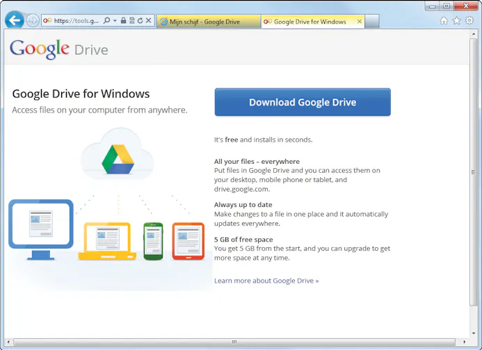 Google Drive en SkyDrive: Uw bestanden in de cloud-16392774