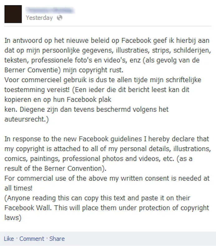 Facebook Copyright Notice is hoax-16432103