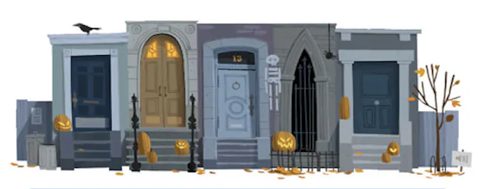 Halloween google doodle 2012-16472867