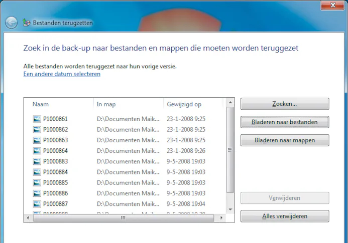 Aan de slag met de backup-functie van Windows 7-16473012