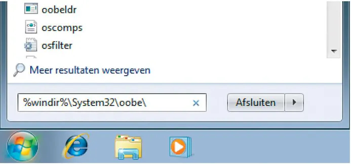 Eigen inlogscherm bij Windows 7-16473110