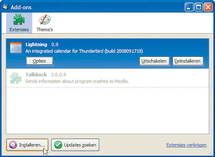 Thunderbird en Lightning: net geen Outlook, maar wel gratis-16474500