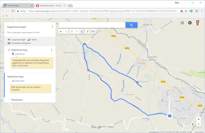 Maak je eigen fiets- en wandelroutes met Google Maps-18713282