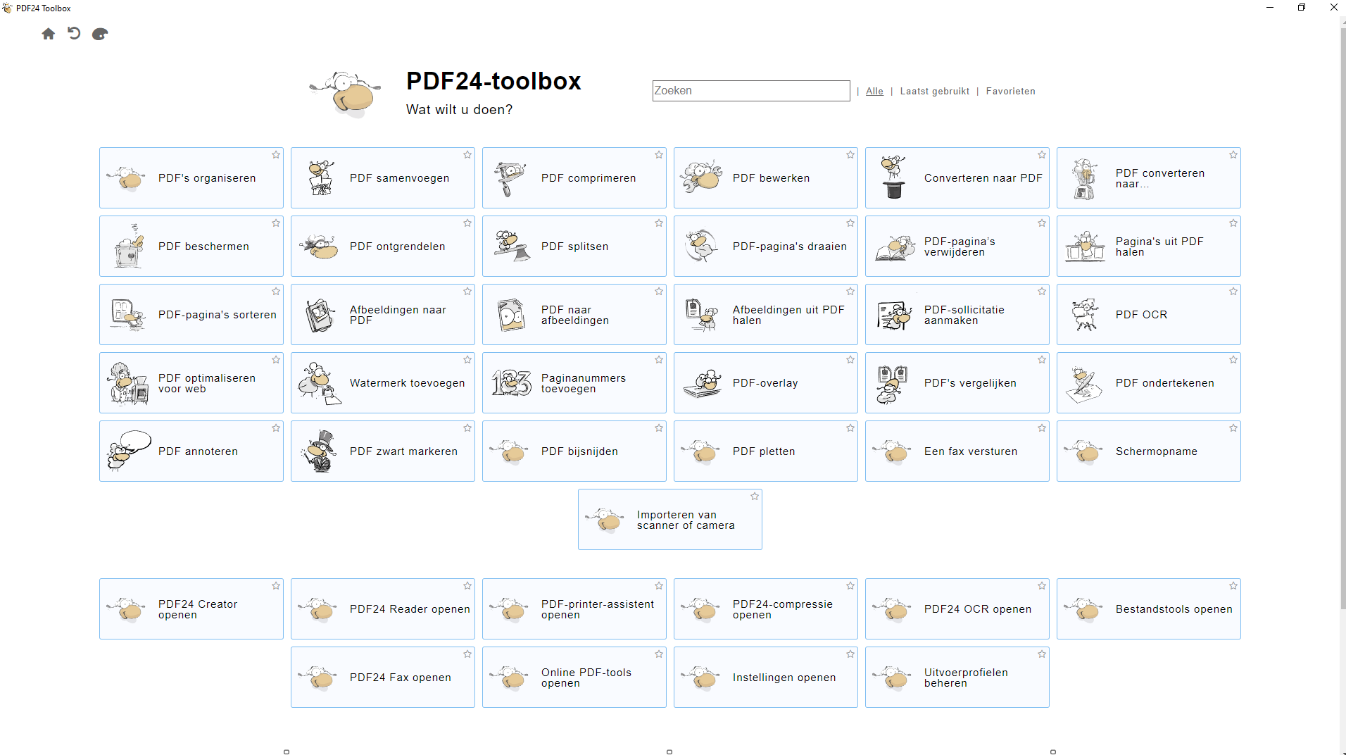 PDF24 - Gereedschappen voor pdf-bestanden