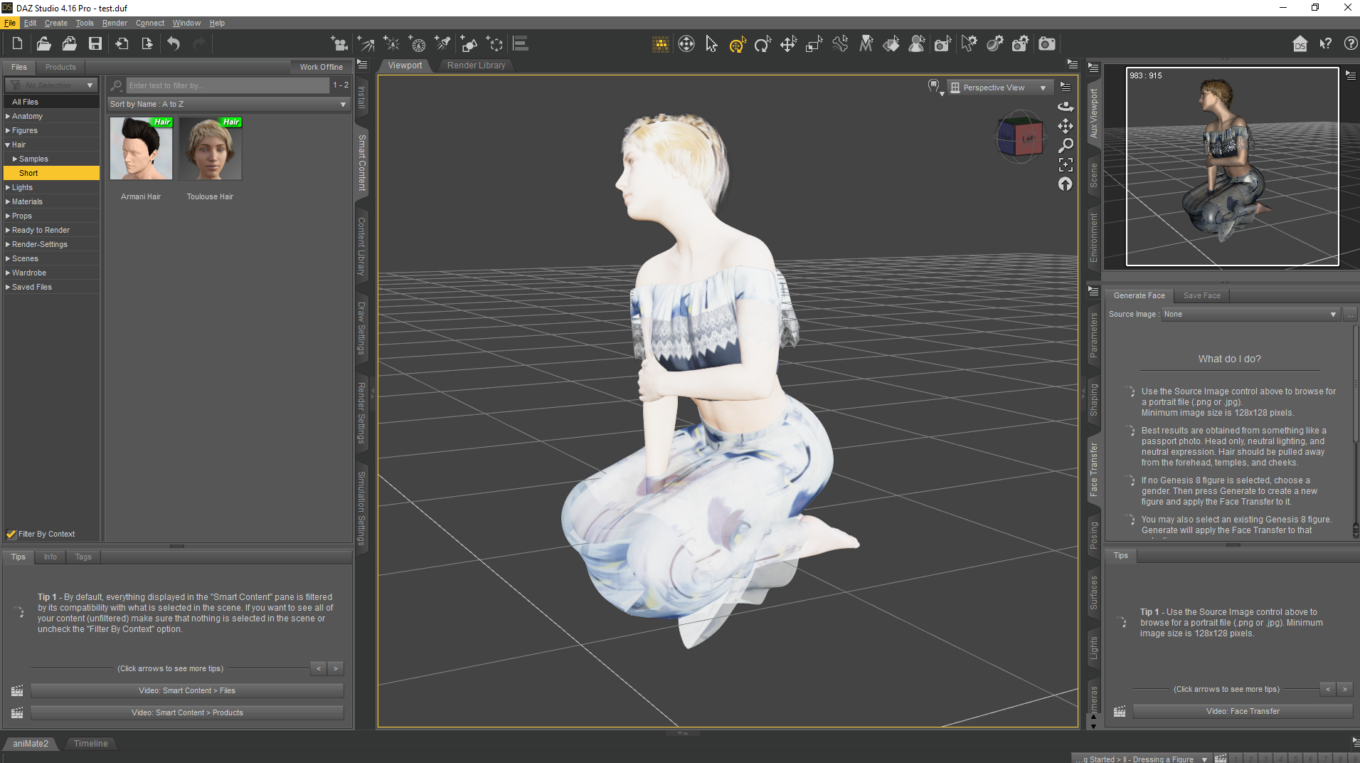 DAZ Studio - Een hoogwaardige 3D-editor