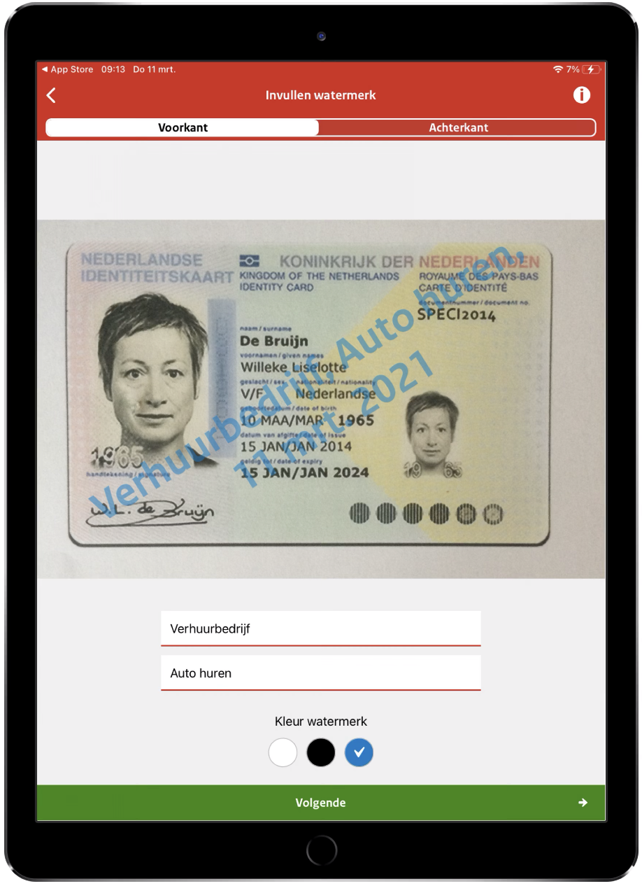 KopieID - Maak een veilige kopie van je ID-bewijs