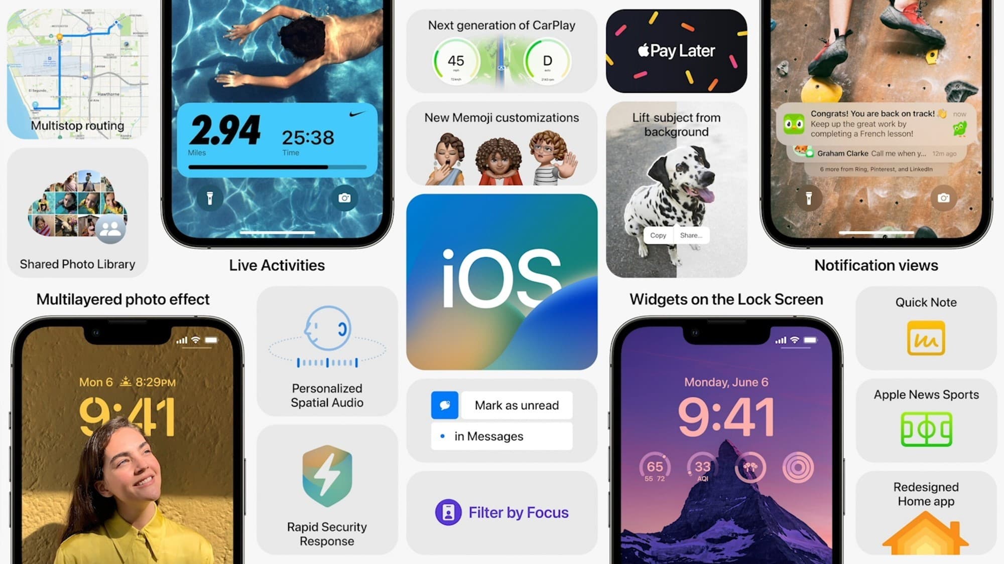 Apple vernieuwt toegangsscherm iPhone met iOS 16