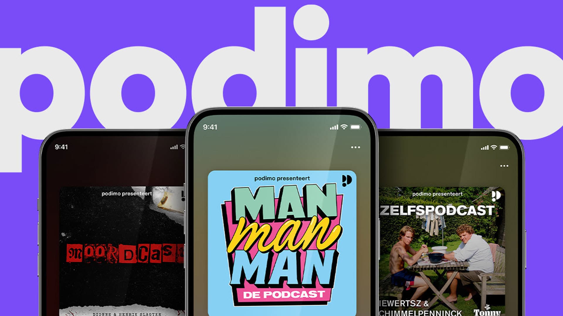 Podcastplatform Podimo beschikbaar in Nederland