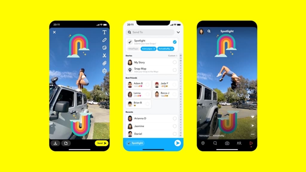 Snapchat Spotlight uitgelegd: zo werkt de TikTok-achtige functie