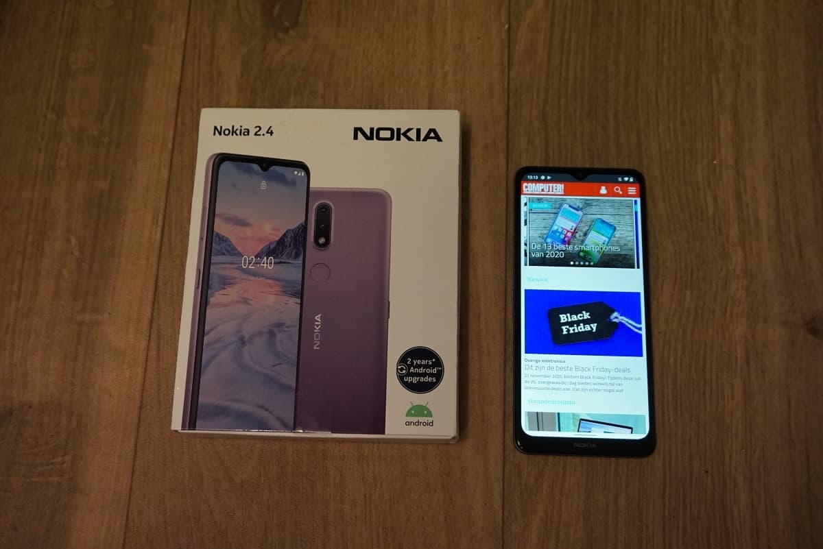 Nokia 2.4: op de kleintjes letten