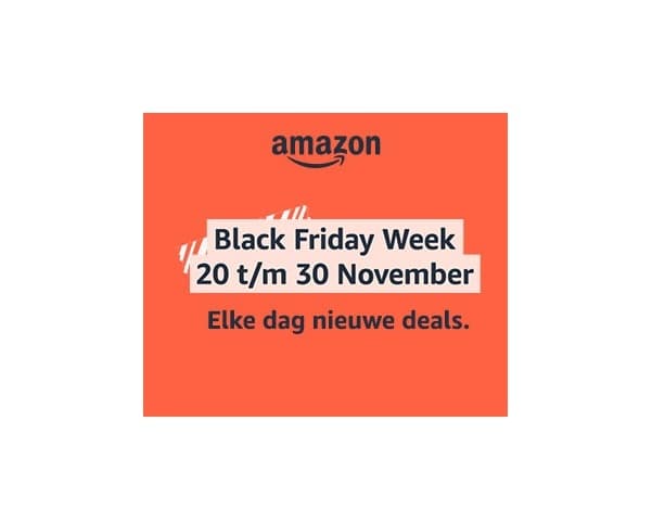 Hoge Black Friday-kortingen op Amazon.nl