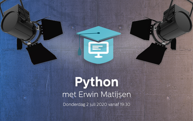 Gratis livestream programmeren met Python: schrijf je nu in!