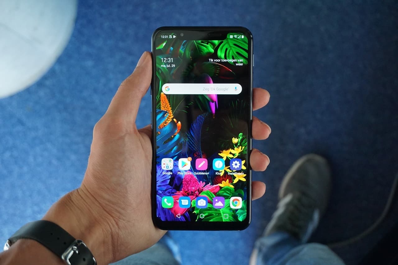 LG G8s ThinQ - onopvallende iPhone-kloon