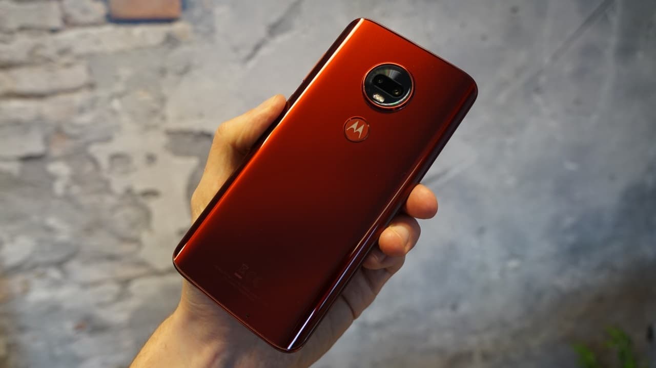 Motorola Moto G7 Plus - Rood zonder rood te staan
