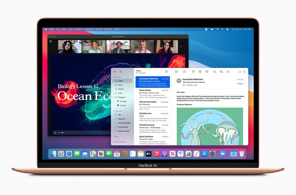 Apple toont MacBook Pro, Air &amp; Mac mini met eigen M1-chip