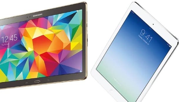 Samsung Galaxy Tab S 10.5 vs. Apple iPad Air
