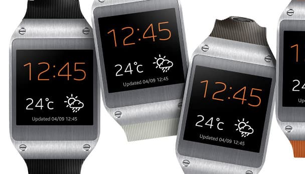 Samsungs Galaxy Gear-smartwatch ligt te verstoffen
