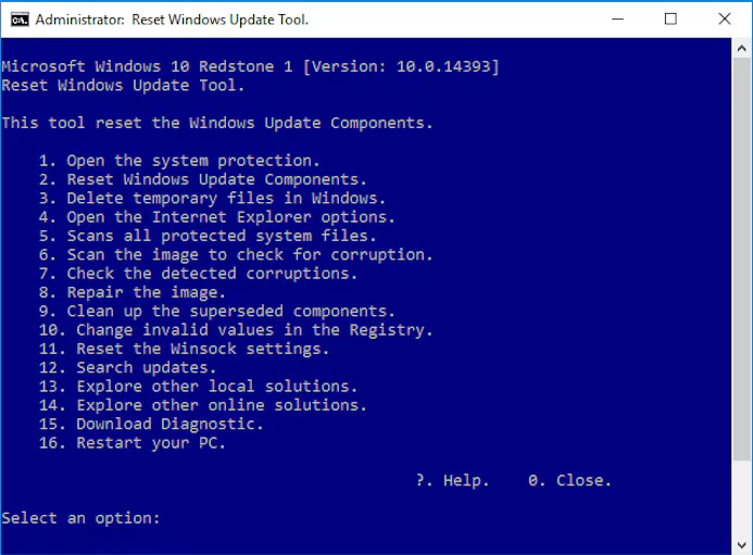 Tip 05 Komen je updates niet meer binnen? Windows Update Reset Tool herstelt je probleem (meestal) snel.