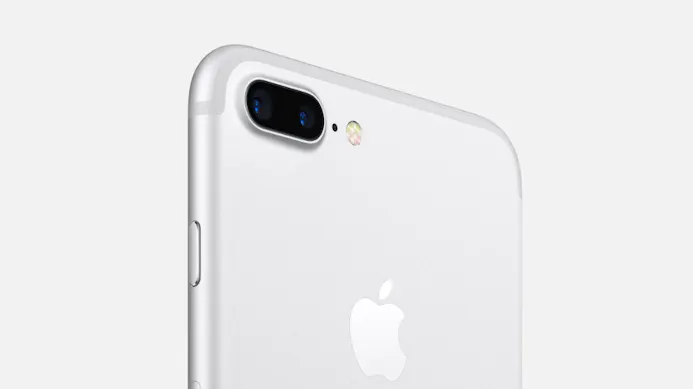 De iPhone 7 Plus heeft een tweede camera voor de optische zoom.