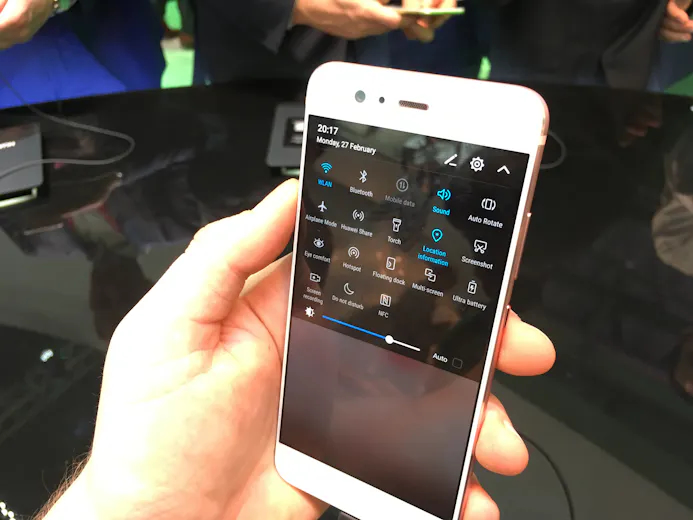 De EMUI-skin op de Huawei P10 is zelfs voor hardcore Android-fans even wennen.