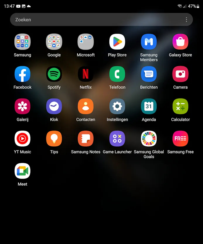 Samsung Galaxy Z Fold4 screenshot