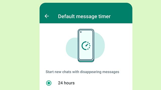 WhatsApp-berichten wissen: stel er een timer voor in
