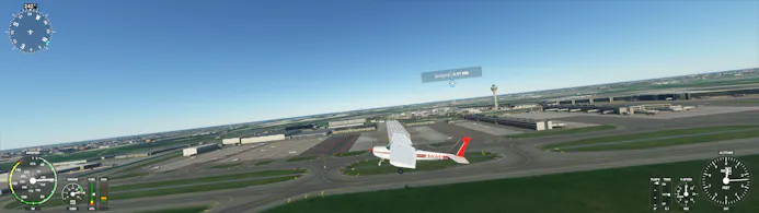 Voor een fotorealistisch Schiphol is minimaal de Deluxe-editie van Flight Simulator nodig.