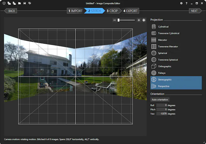 Tip 08 ICE: virtuele lijm om van je foto’s een indrukwekkend panoramabeeld te maken.