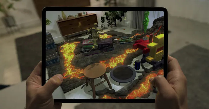 De game Hot Lava komt ook naar de iPhone en maakt gebruik van de LiDAR-sensor.