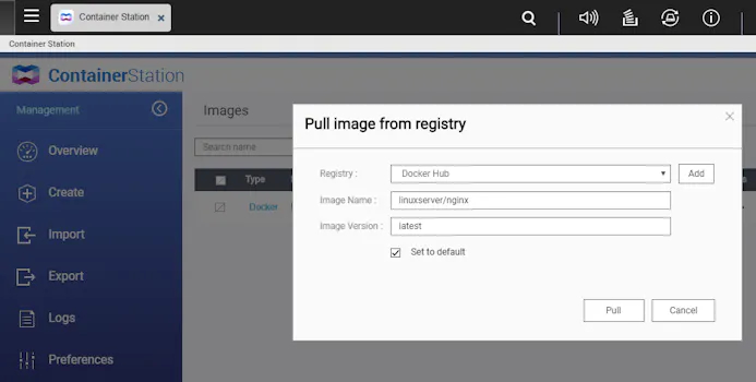 04 Je kunt images bij Docker Hub direct ophalen op imagenaam en tag.