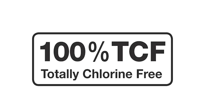 Gebruik bij voorkeur totaal chloorvrij (TCF) papier.