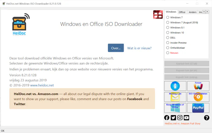 Tip 05 Met dit programma haal je zowel verschillende Windows-versies binnen als Office-edities.