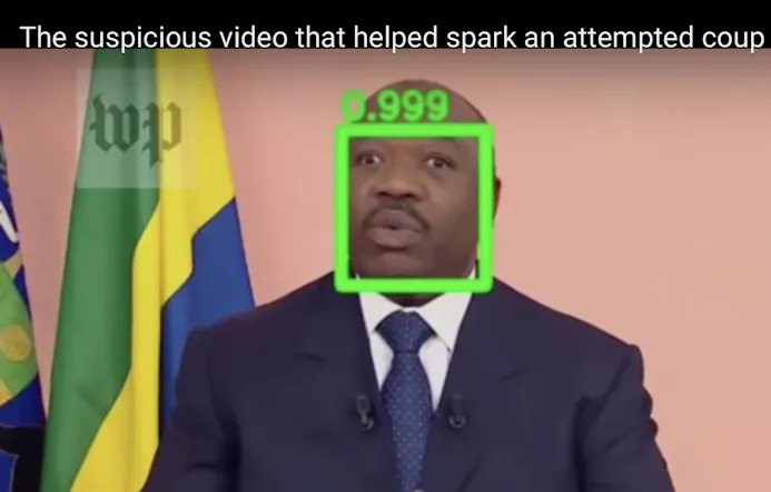 The Washington Post legt in een video uit hoe twijfel over de authenticiteit van een tv-toespraak van president Bongo van Gabon mede aanleiding was voor een couppoging (www.tiny.cc/bongofake).
