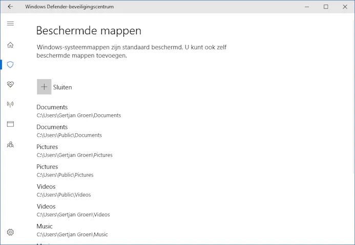 In Windows 10 kun je bepaalde mappen effectiever tegen ransomware beschermen.