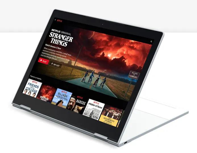 Tip 15 Netflix is handiger op je Chromebook dan op Windows, omdat je films en series nu kunt downloaden.