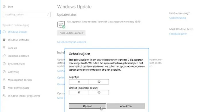 Krijg (een heel klein beetje) controle over de Windows 10 updates
