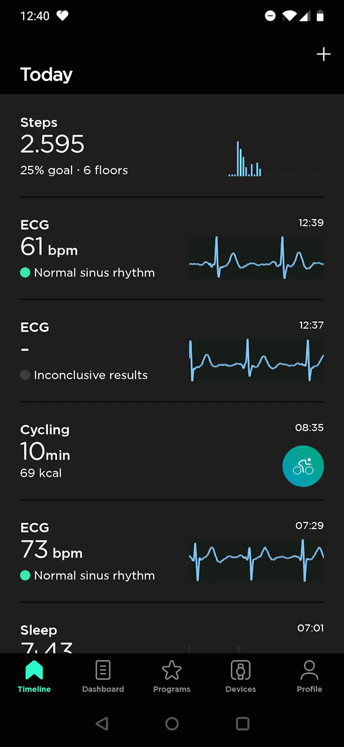 ECG app