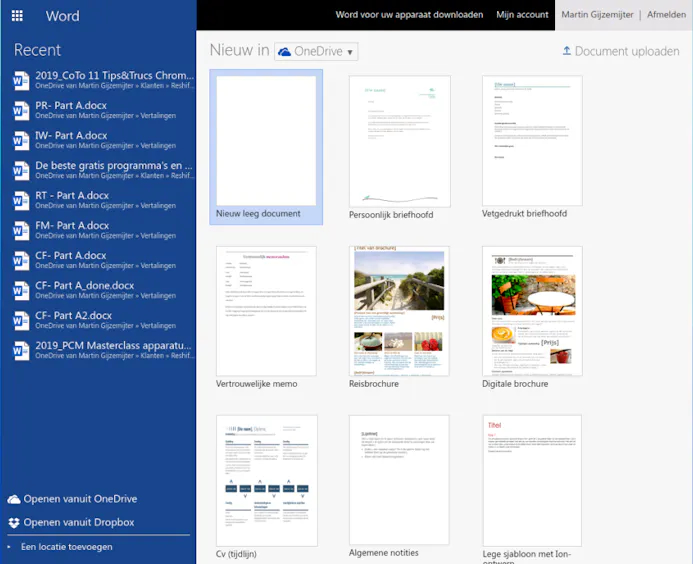 Vind je Google Docs niets? Probeer dan eens Office Online op je Chromebook.