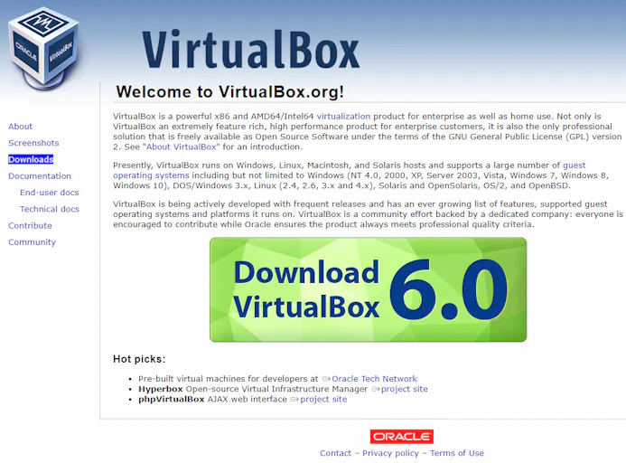 Tip 01 VirtualBox komt geregeld met een nieuwe versie uit.