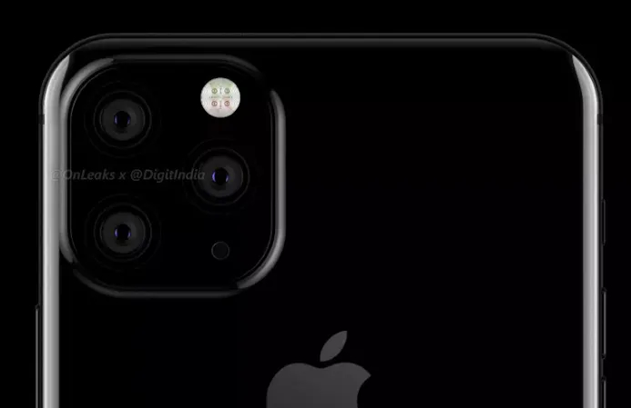 De mogelijke camera van de iPhone XI is al gelekt door OnLeaks.