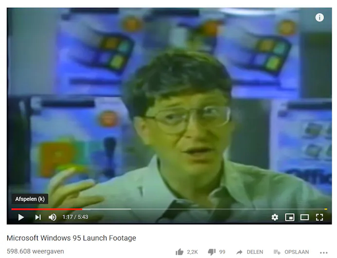 Tip 01 Tijdens de introductie van Windows 95 was het leven overzichtelijk.