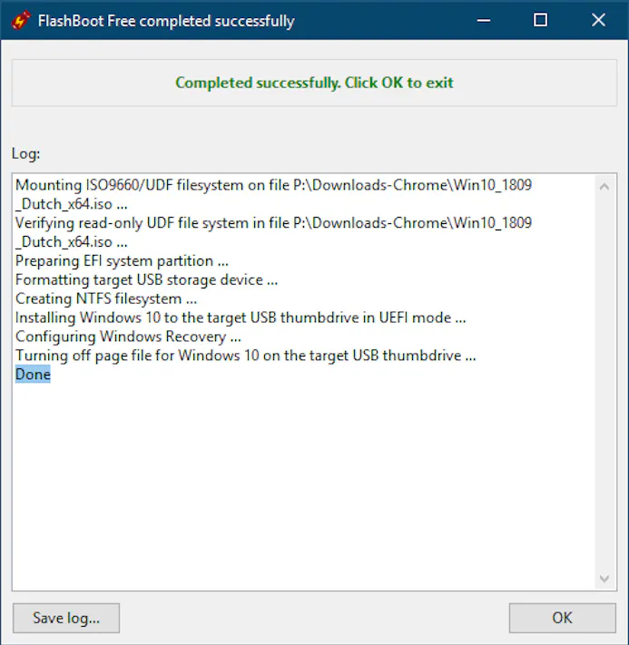 Flashboot heeft zojuist een ‘portable’ versie van Windows 10 op stick gezet.