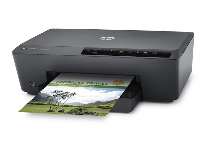 Eén van de goedkoopste inkjetprinters in aanschaf: de HP Officejet Pro 6230.