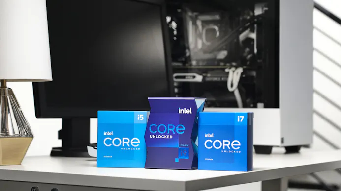 Intels elfde generatie Core-processors voor desktop-pc’s omvat Core i5-, i7- en i9-modellen.