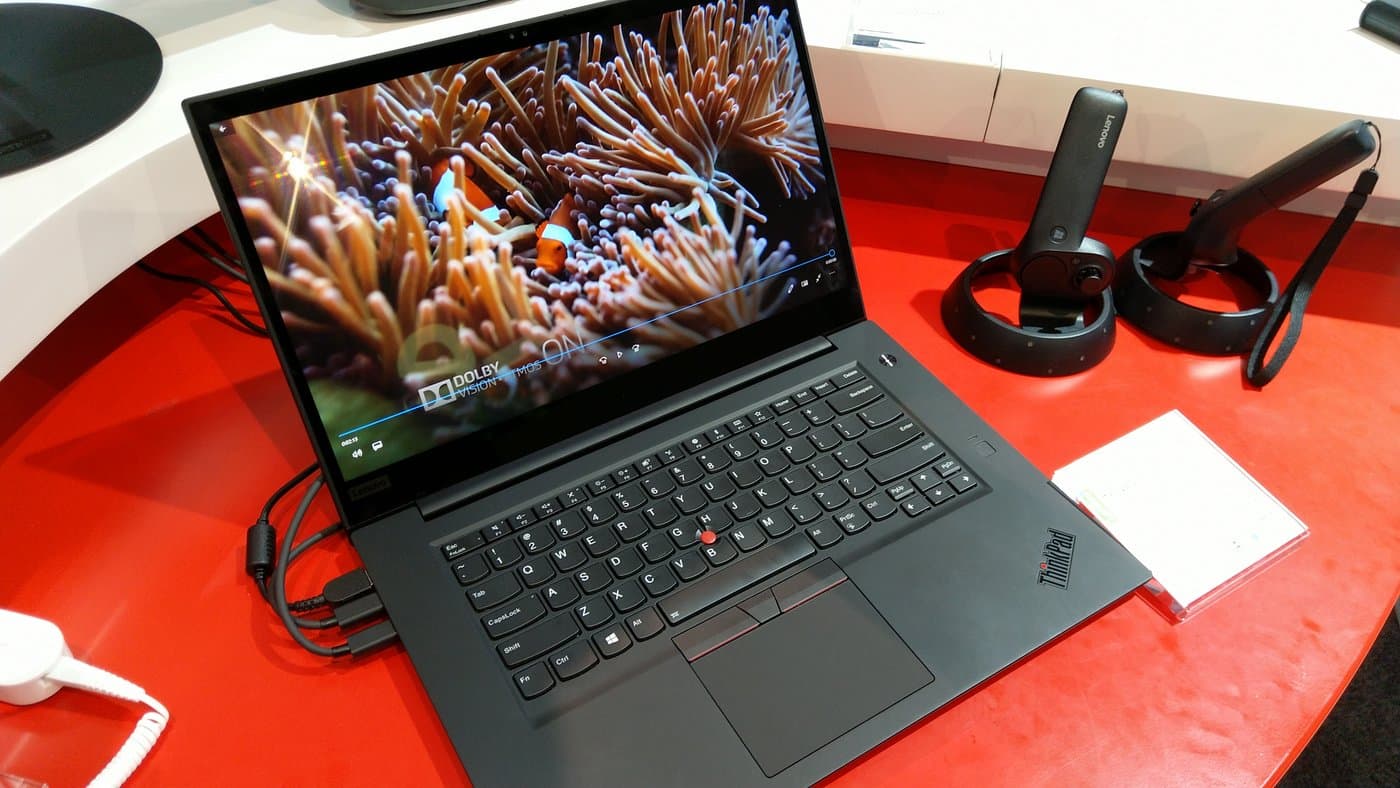 IFA 2018: Lenovo's nieuwe ThinkPad X1 Extreme, en een e-inkt-toetsenbord