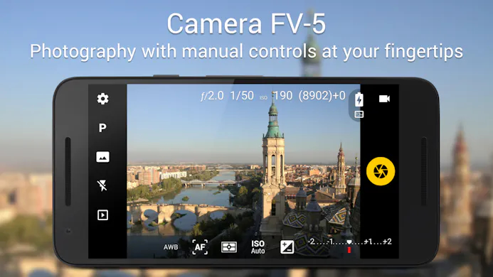 Met Camera FV-5 heb je functies van een DSLR-camera op je smartphone.