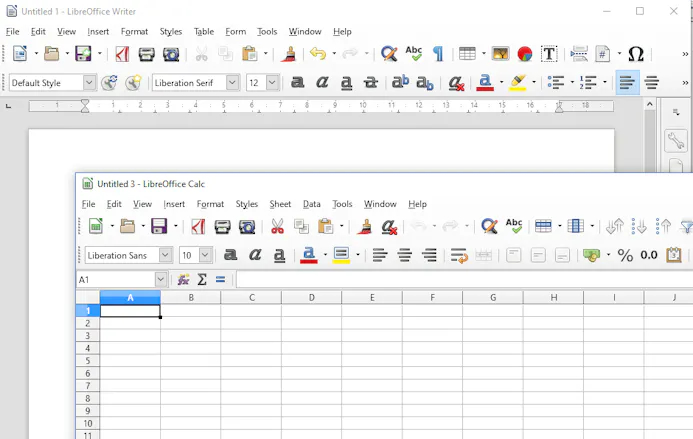 Tip 09 De programma’s van LibreOffice hebben een erg herkenbare interface.